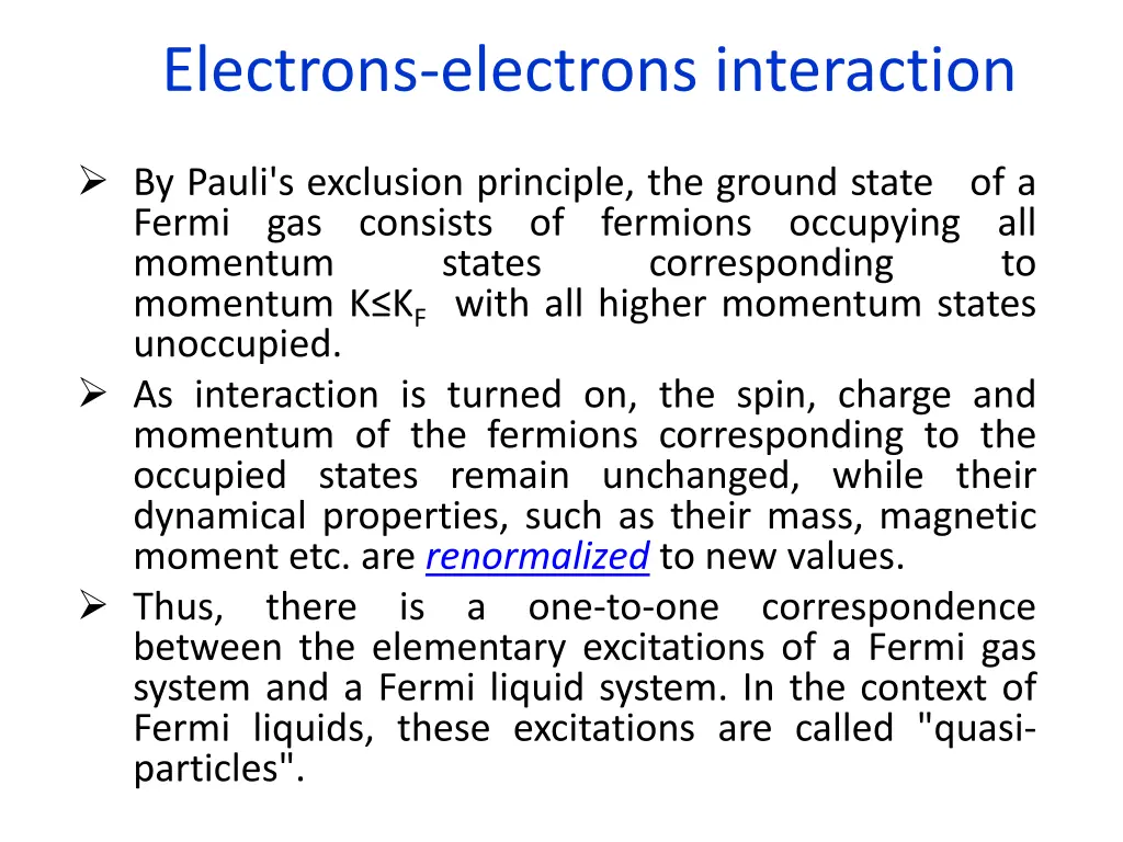 electrons electrons interaction 4