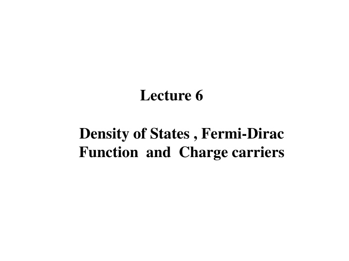 lecture 6