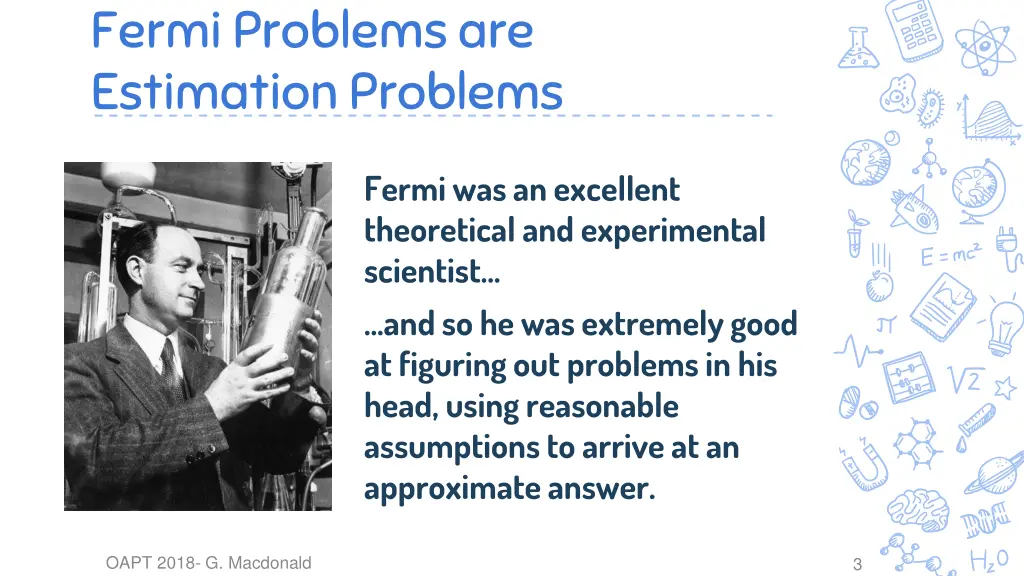 fermi problems are estimation problems