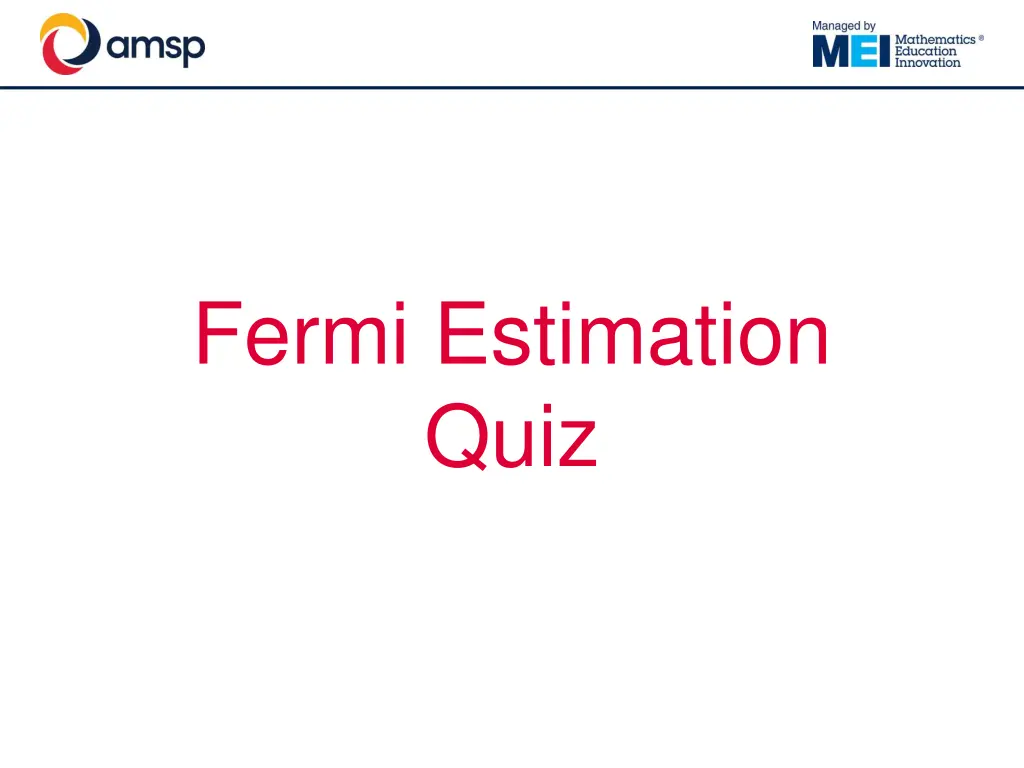 fermi estimation quiz