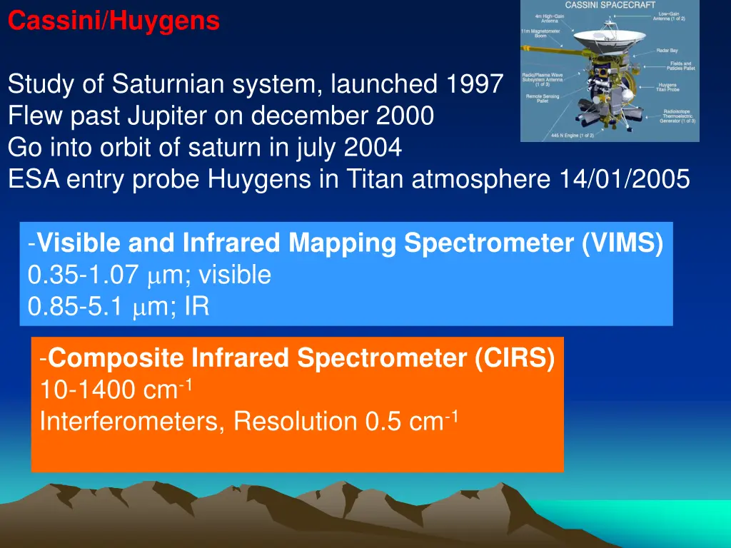 cassini huygens