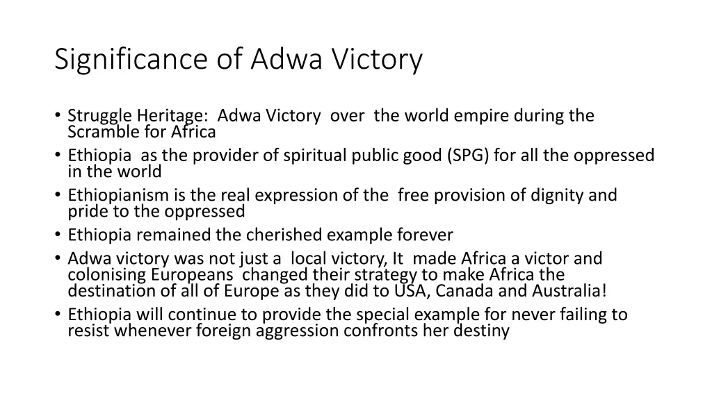 significance of adwa victory