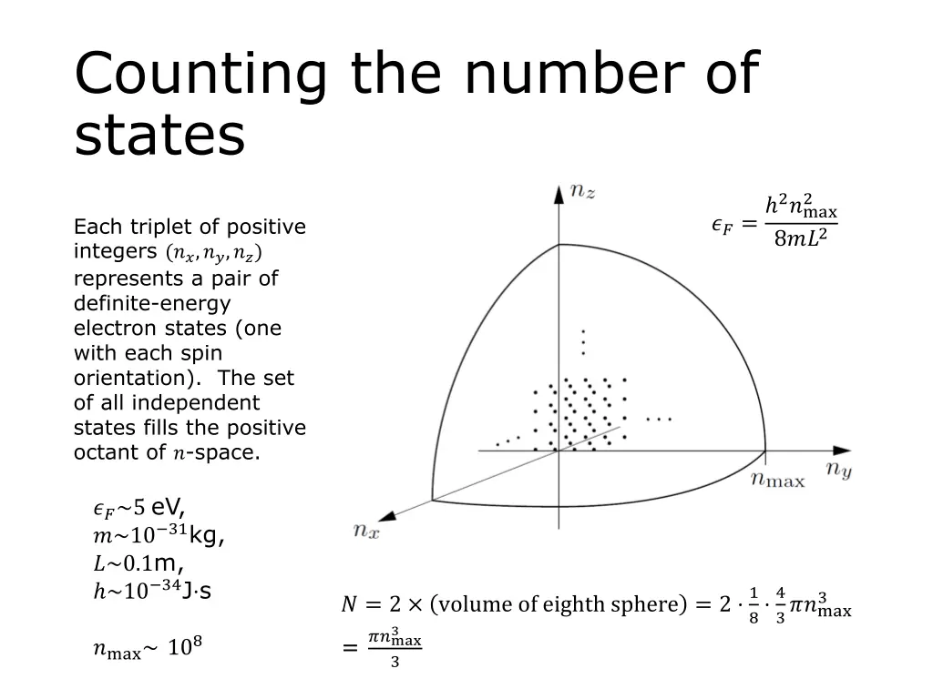 counting the number of states