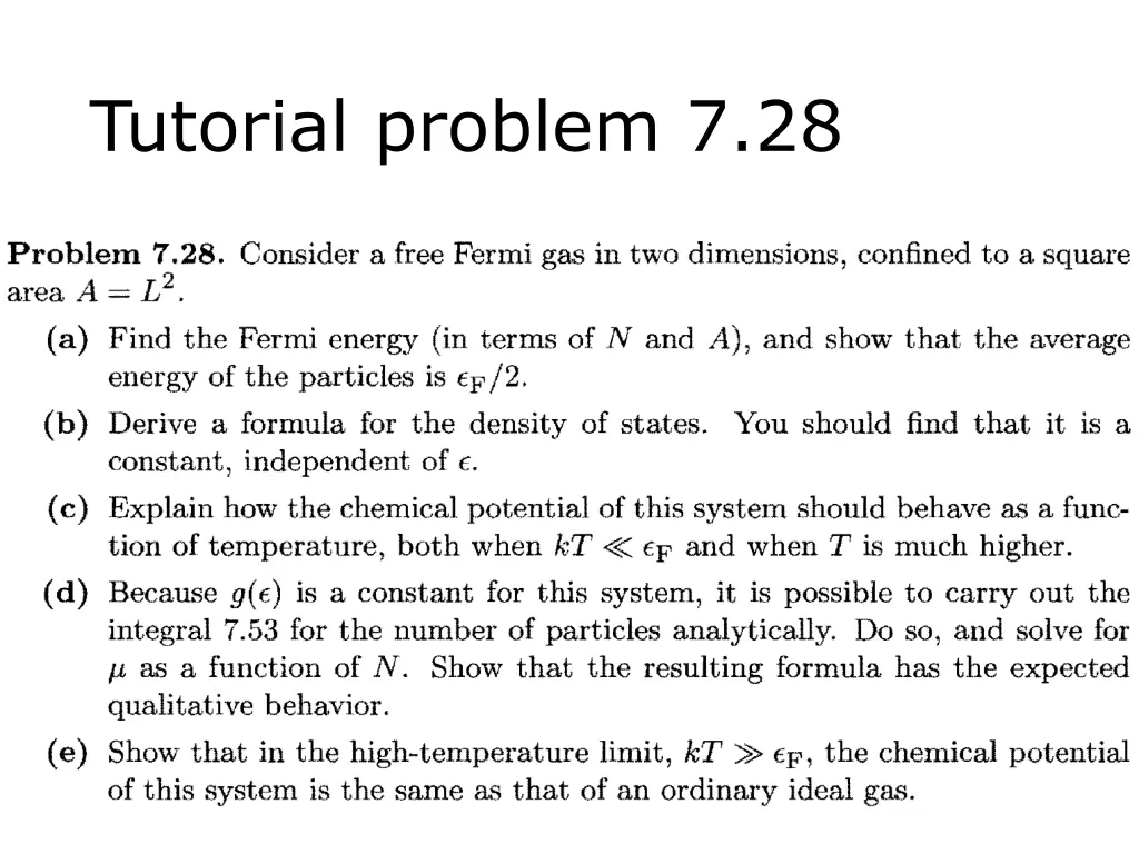 tutorial problem 7 28