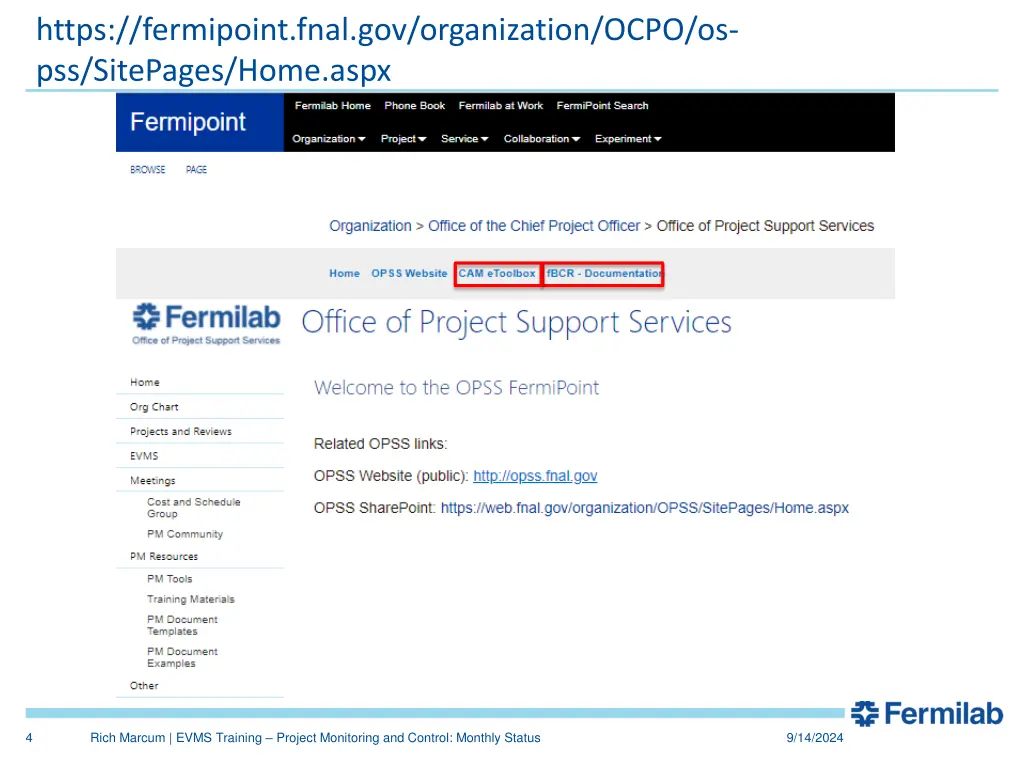 https fermipoint fnal gov organization ocpo