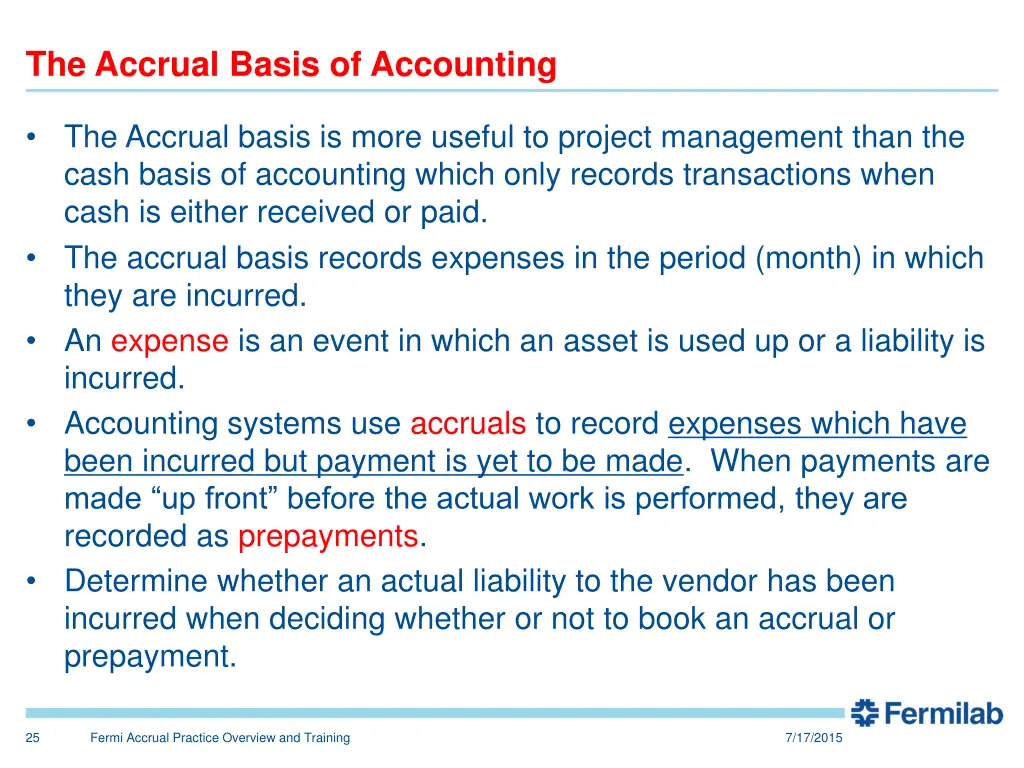 the accrual basis of accounting