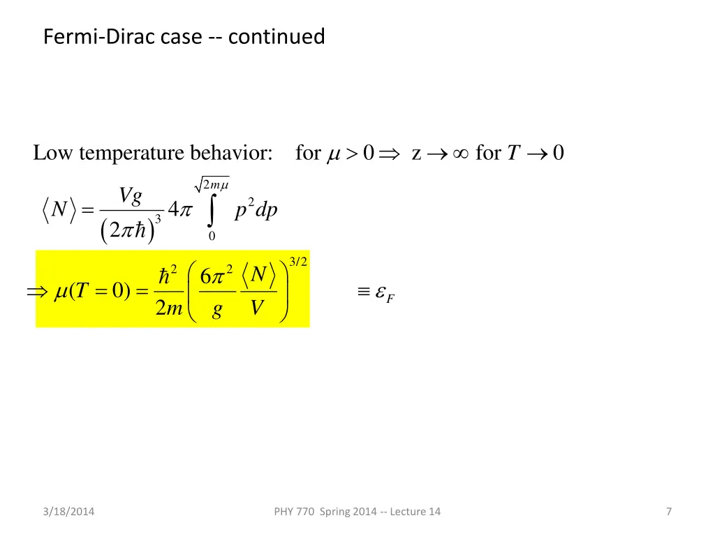 fermi dirac case continued 2