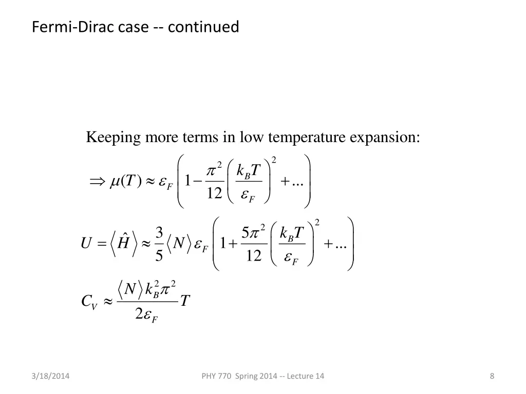 fermi dirac case continued 3