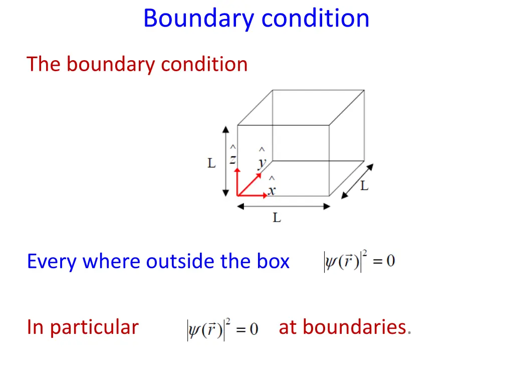 boundary condition