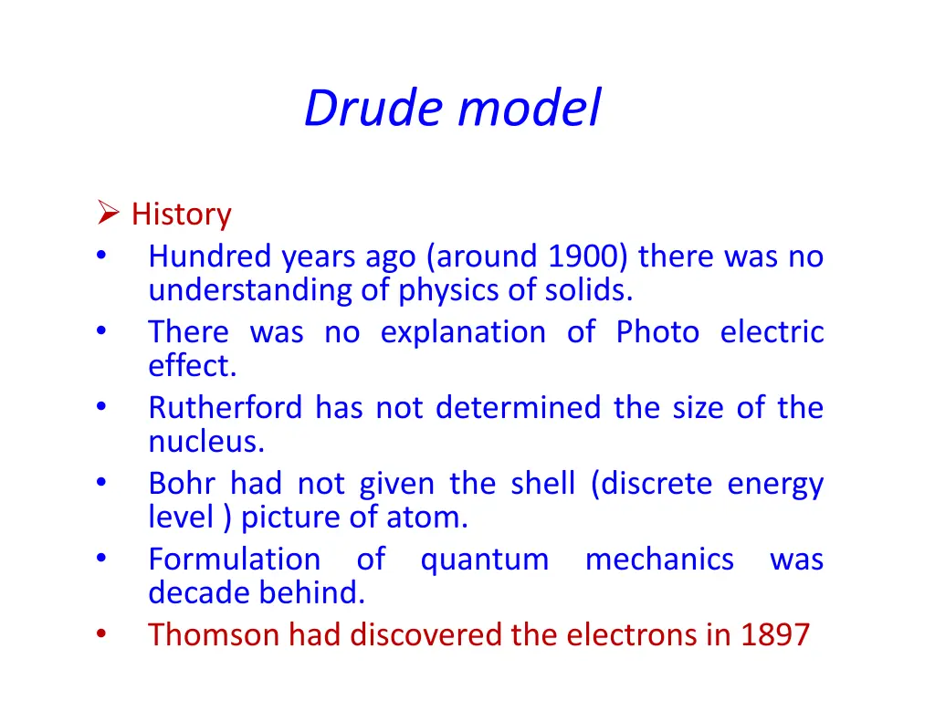 drude model