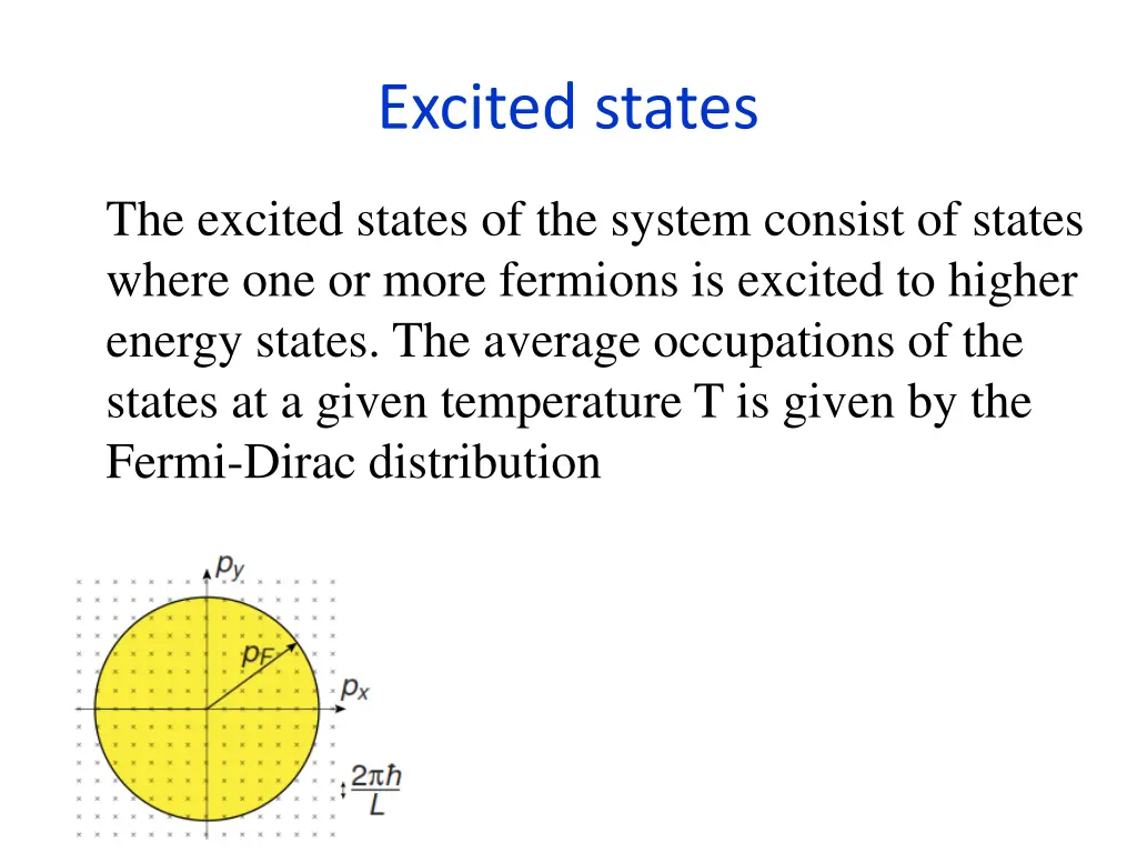 excited states