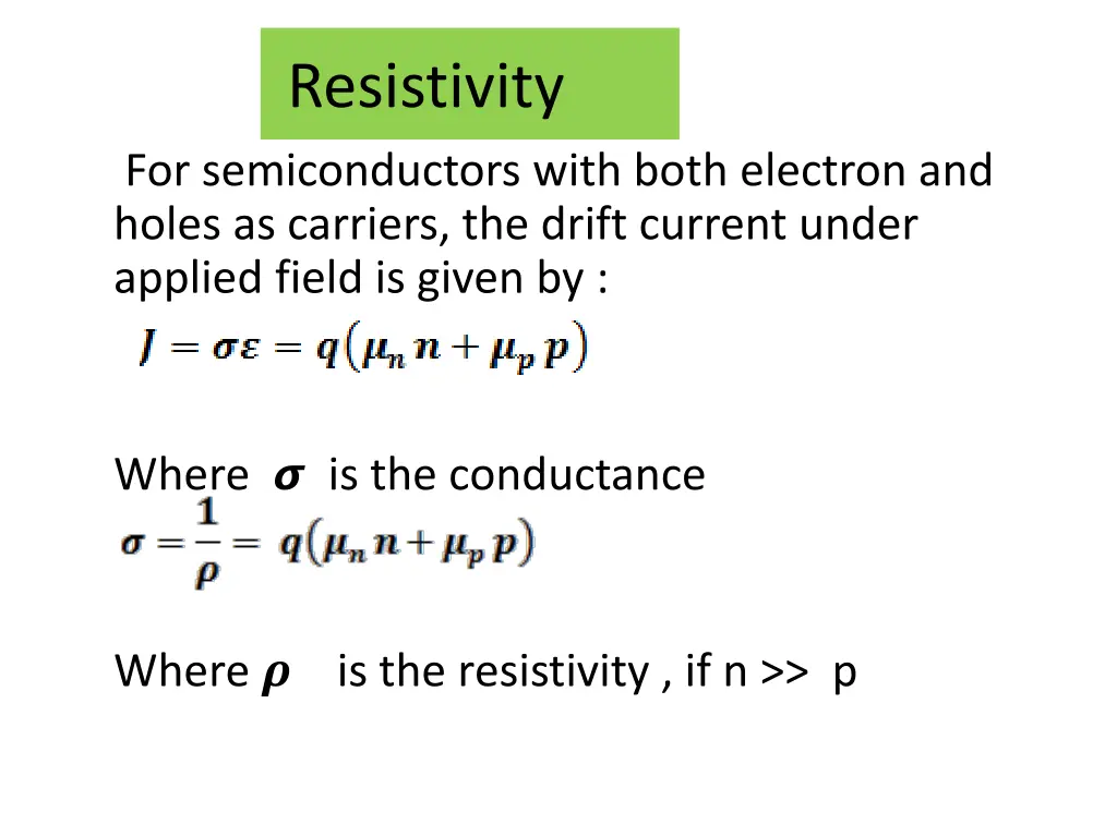 resistivity