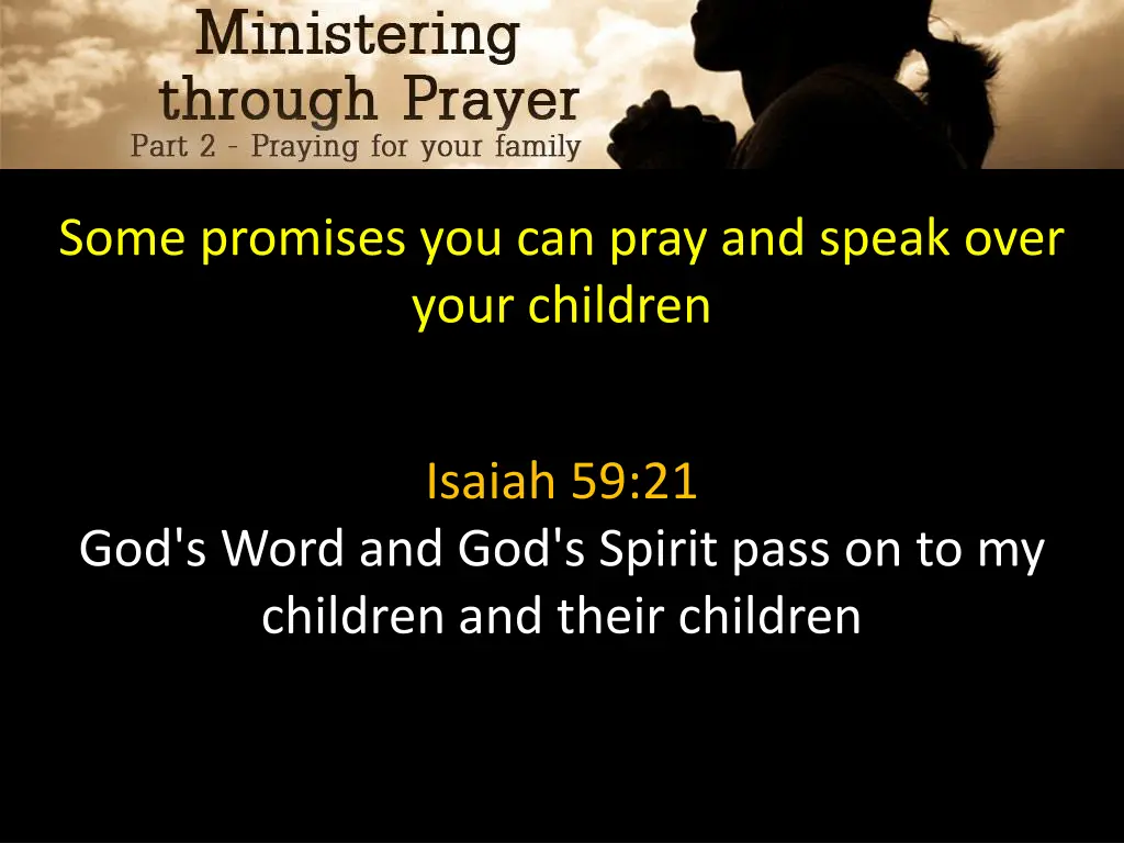 some promises you can pray and speak over your 2