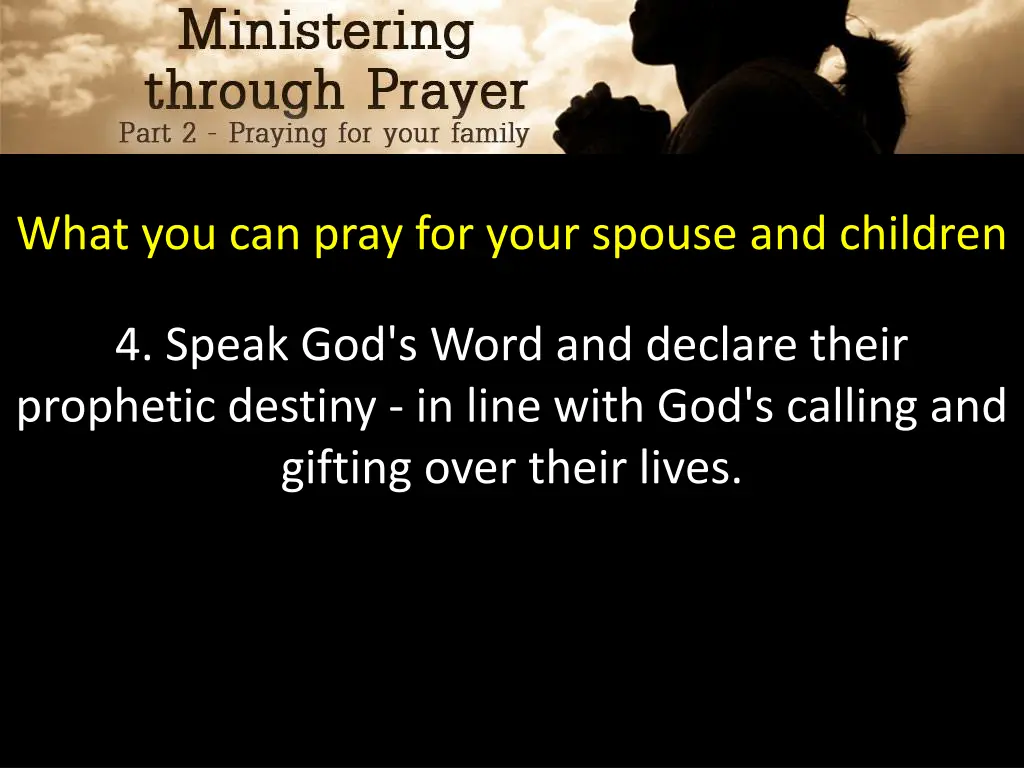 what you can pray for your spouse and children 2