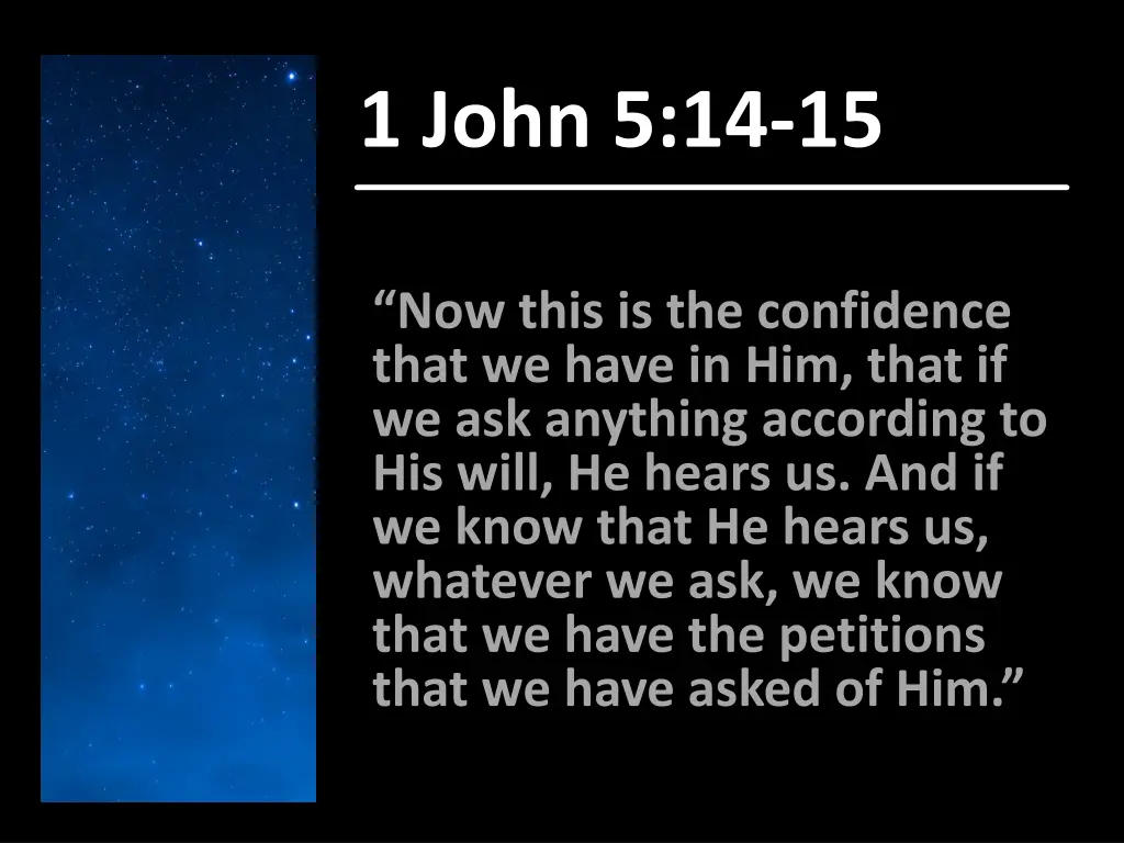 1 john 5 14 15