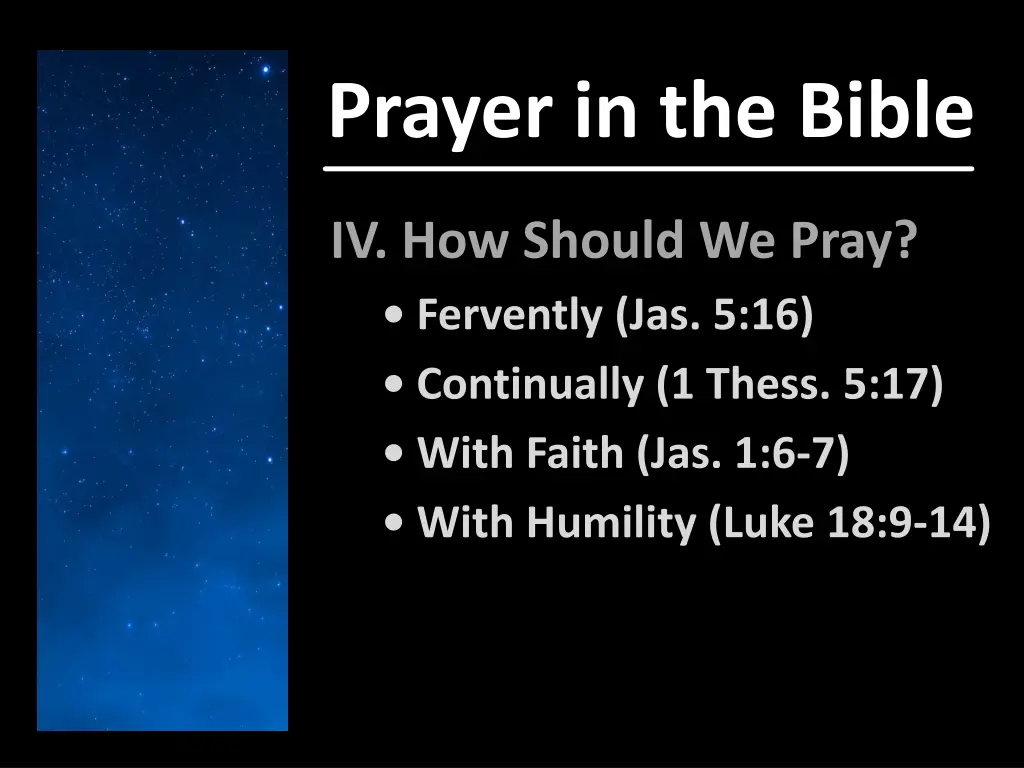 prayer in the bible 5