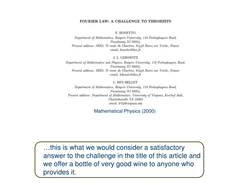 mathematical physics 2000