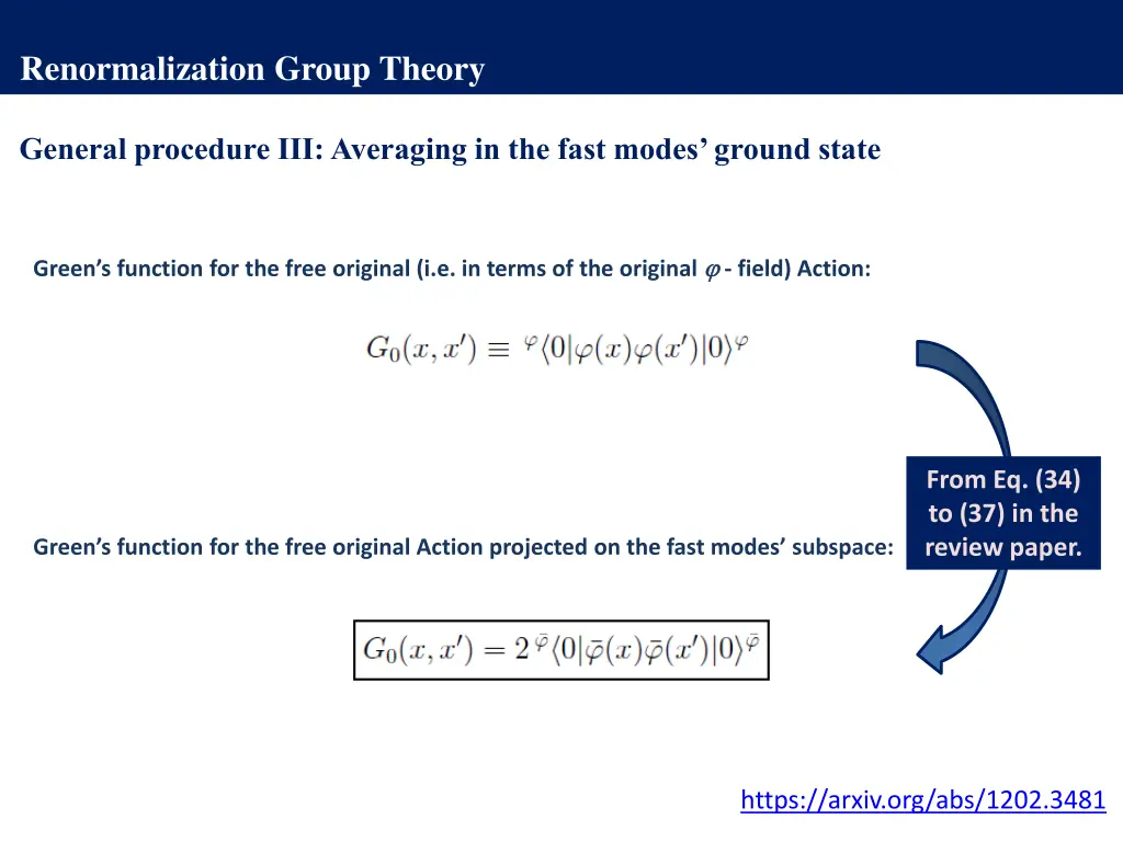 renormalization group theory 4