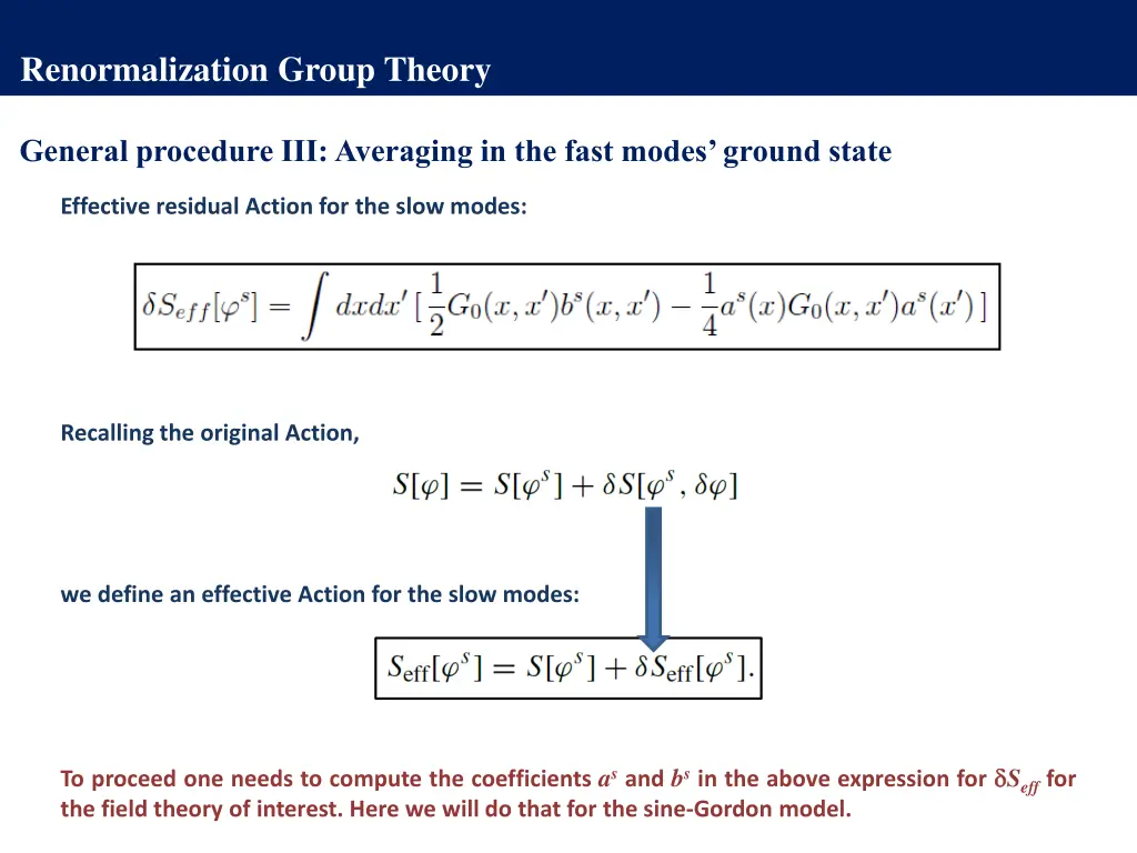 renormalization group theory 6