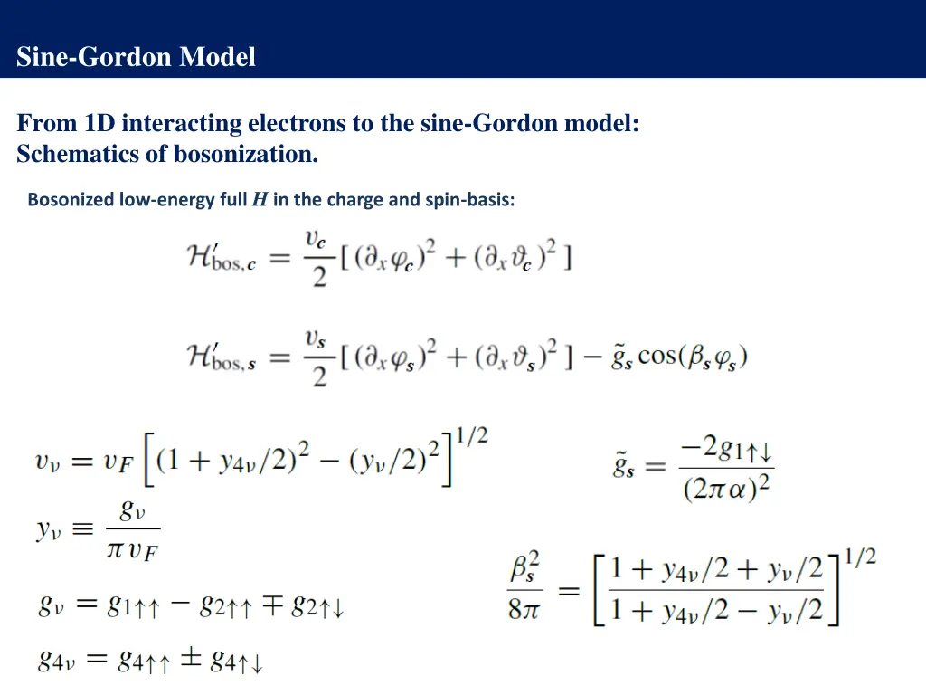 sine gordon model 11