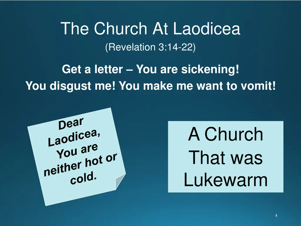 the church at laodicea revelation 3 14 22