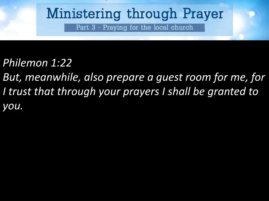 philemon 1 22 but meanwhile also prepare a guest