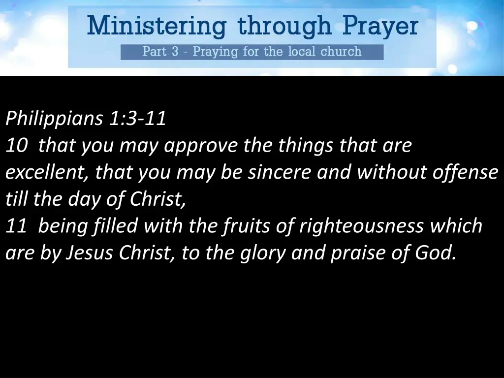 philippians 1 3 11 10 that you may approve