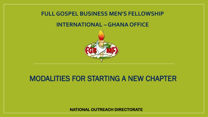 full gospel business men s fellowship