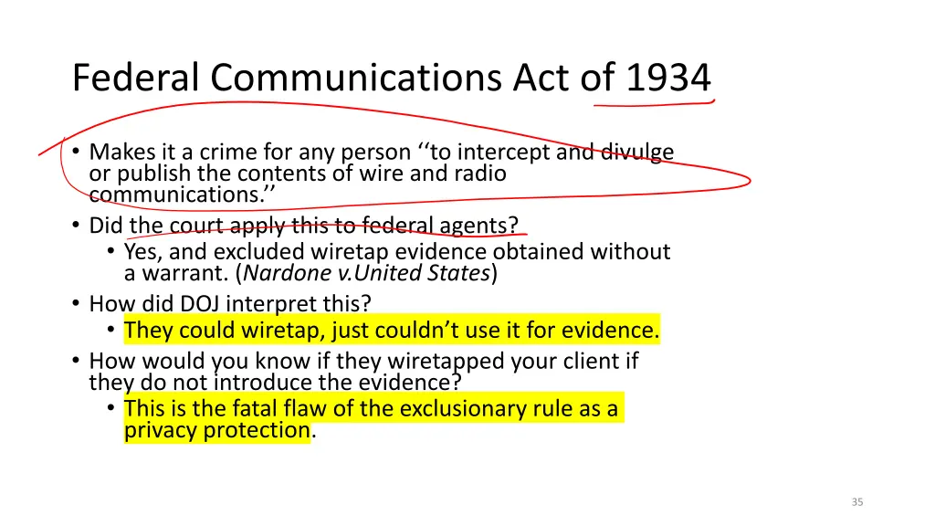 federal communications act of 1934