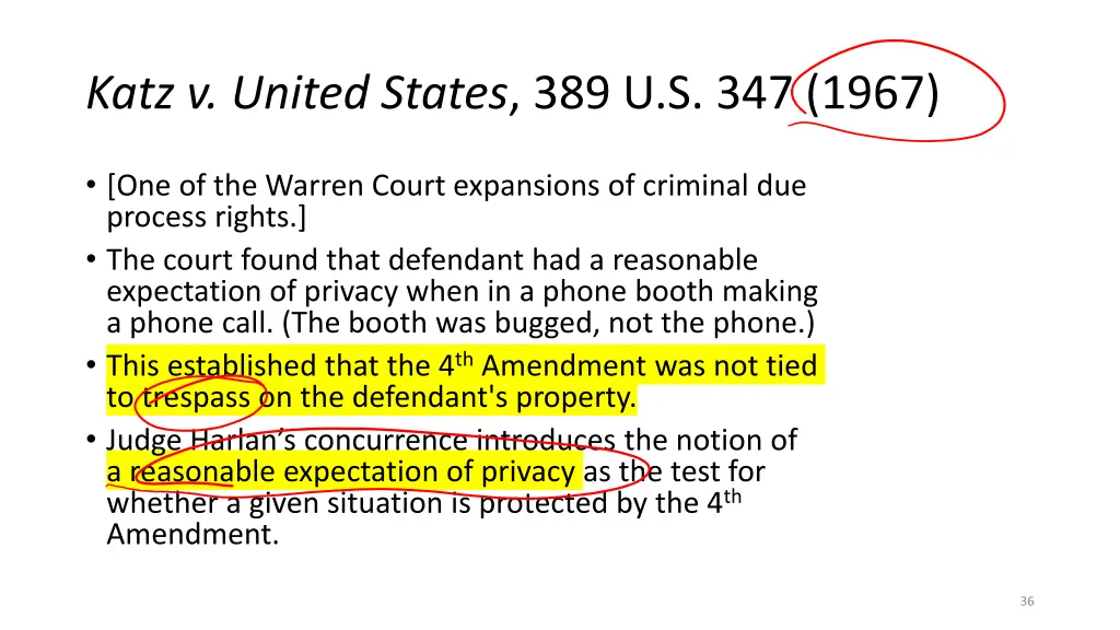 katz v united states 389 u s 347 1967