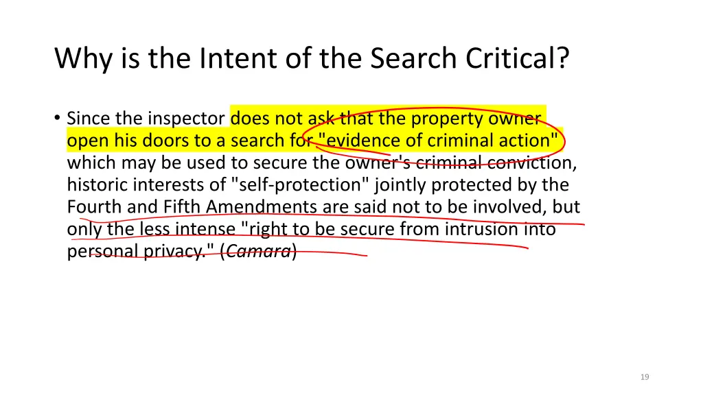 why is the intent of the search critical