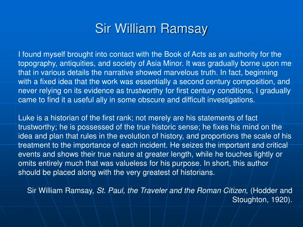 sir william ramsay