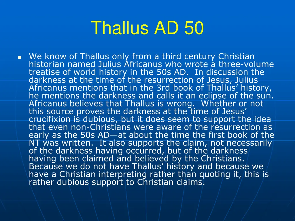 thallus ad 50