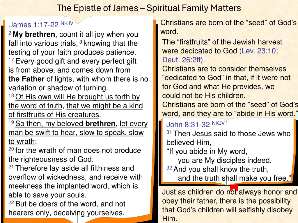 the epistle of james spiritual family matters 11