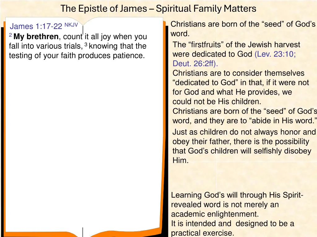 the epistle of james spiritual family matters 16