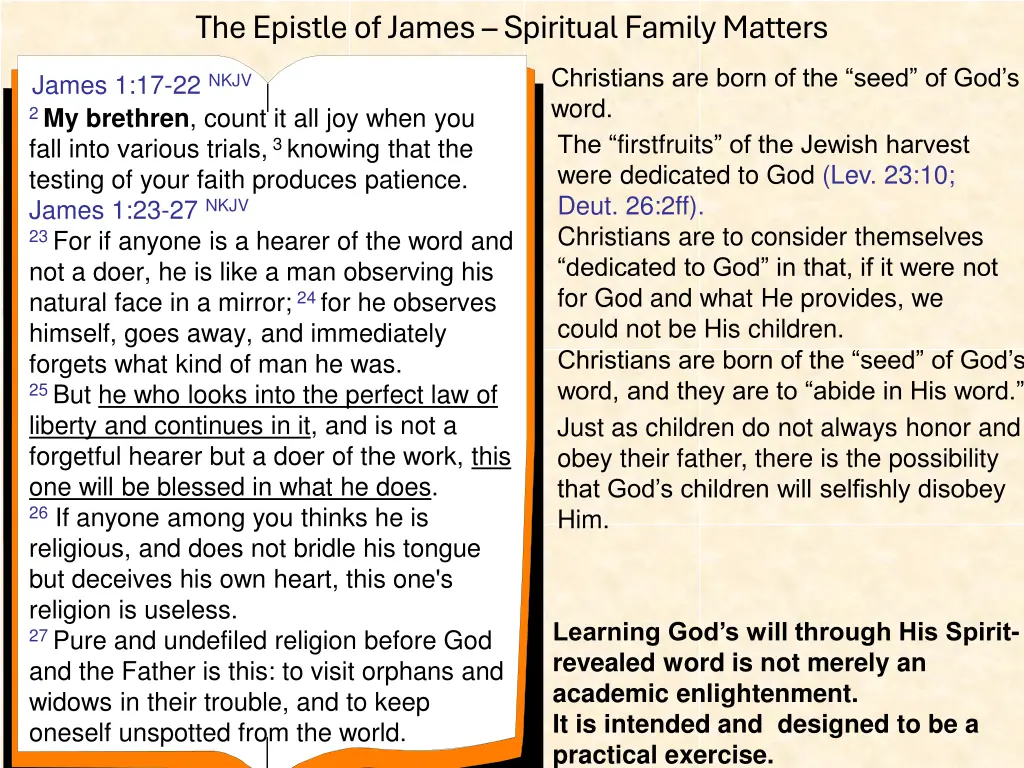 the epistle of james spiritual family matters 19