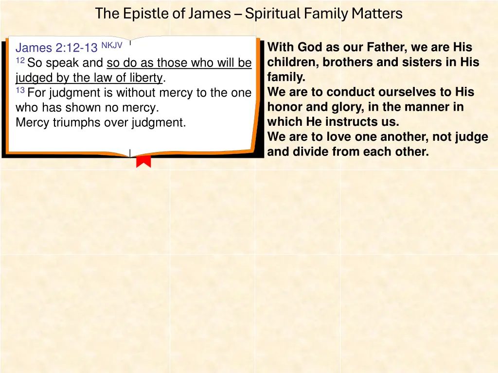 the epistle of james spiritual family matters 21