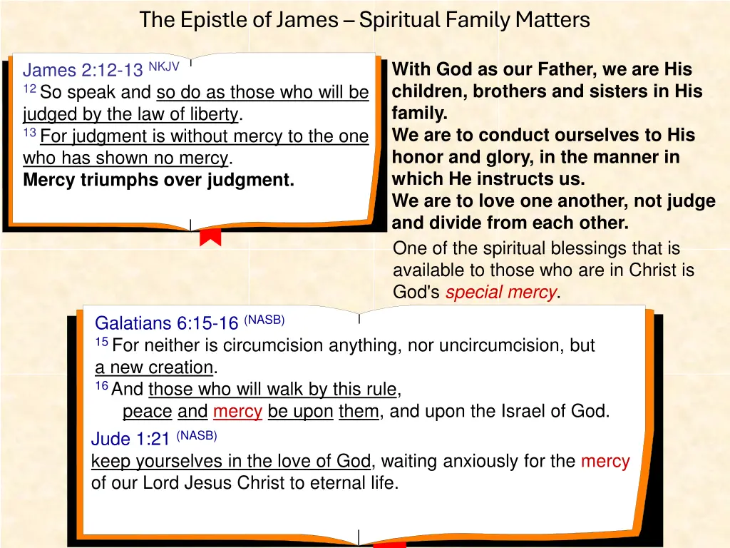 the epistle of james spiritual family matters 24