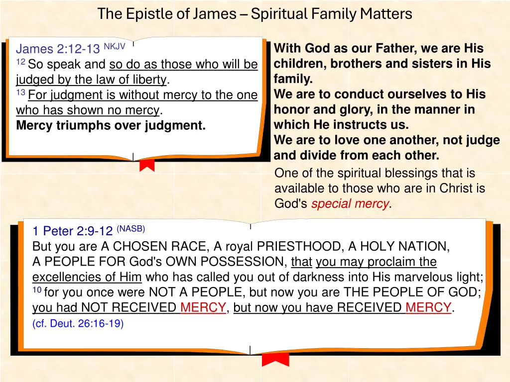 the epistle of james spiritual family matters 26