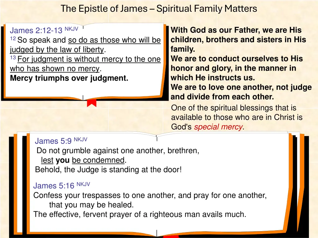 the epistle of james spiritual family matters 27