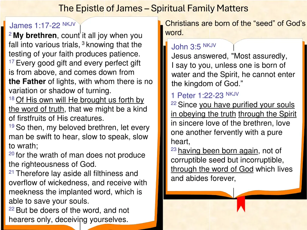 the epistle of james spiritual family matters 9