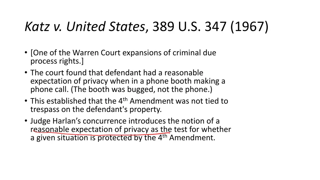 katz v united states 389 u s 347 1967