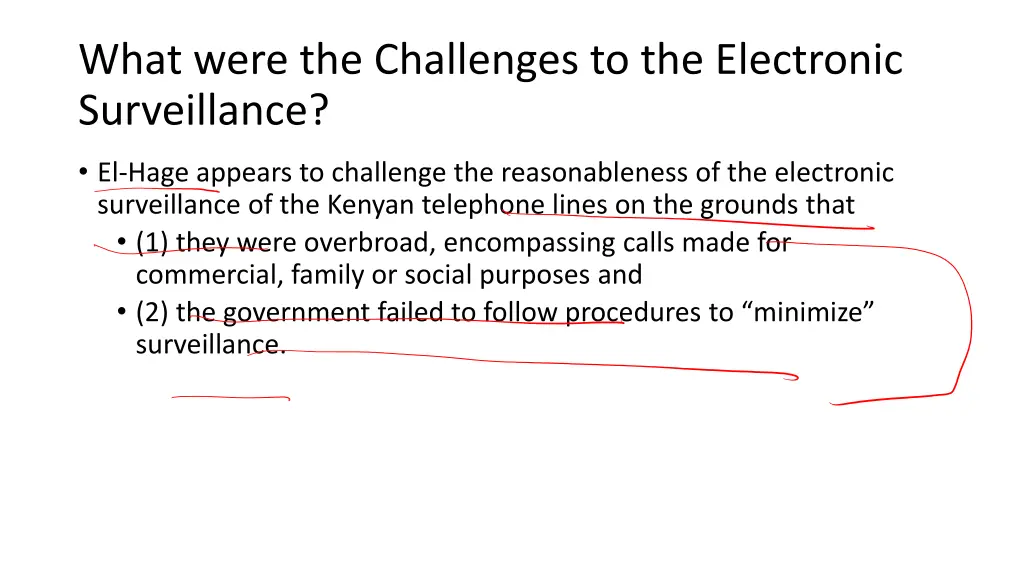 what were the challenges to the electronic