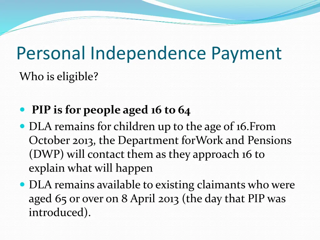 personal independence payment 2