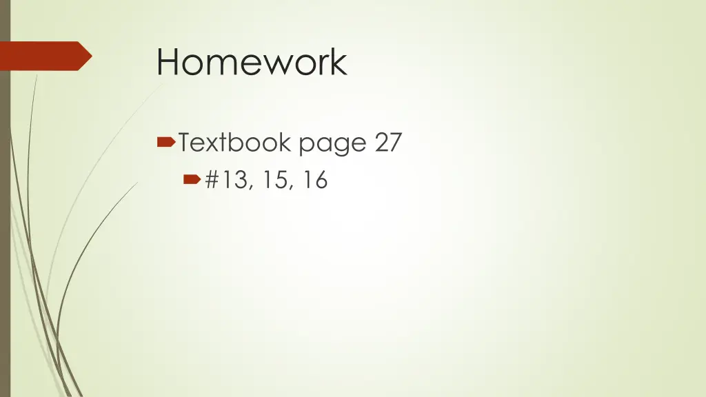 homework