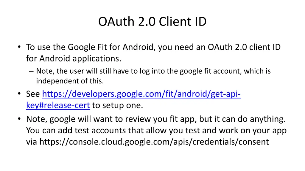 oauth 2 0 client id