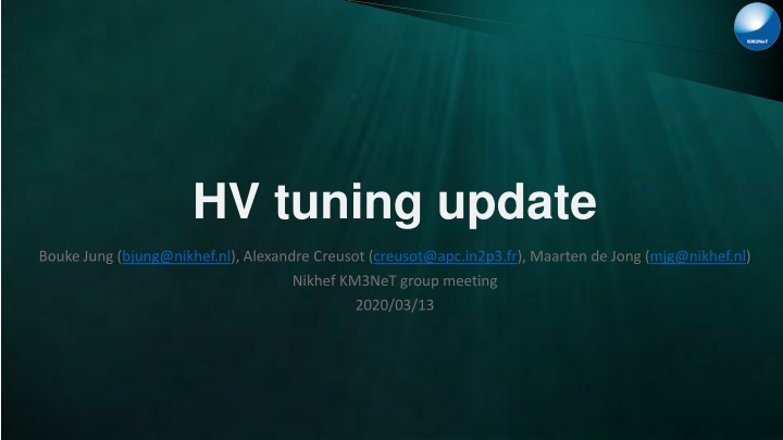 hv tuning update