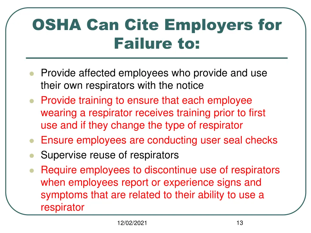 osha can cite employers for failure to