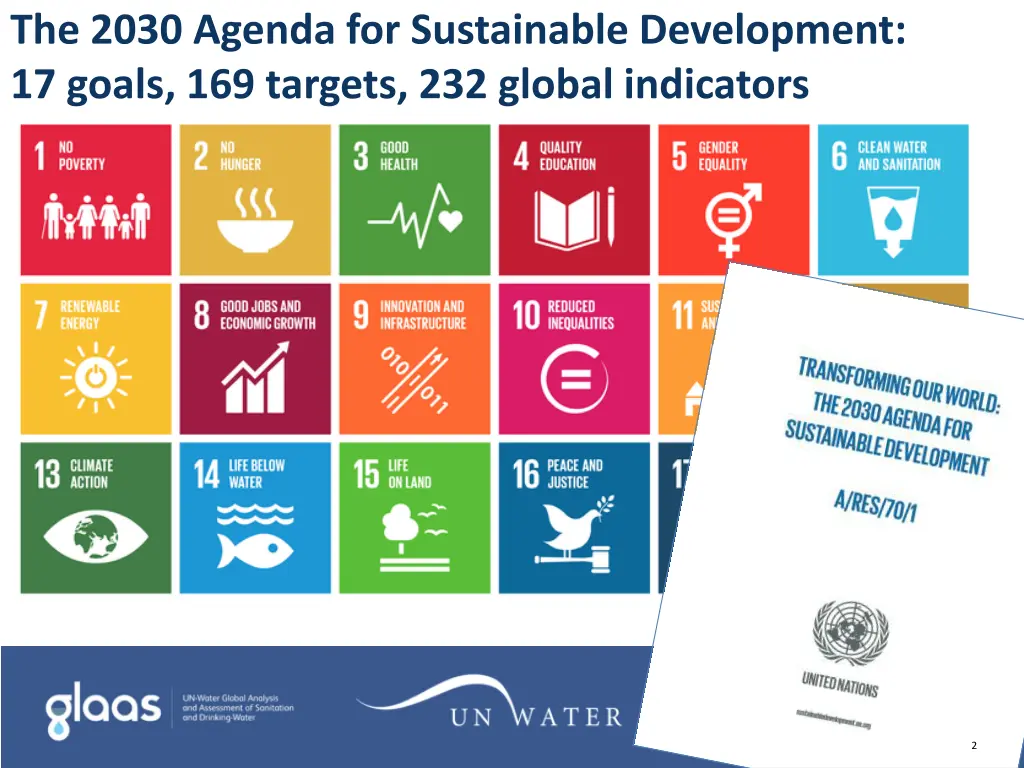 the 2030 agenda for sustainable development