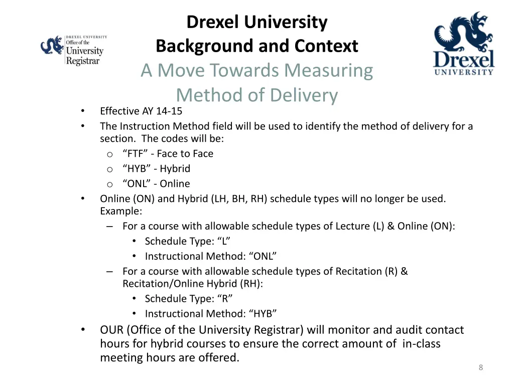 drexel university background and context a move